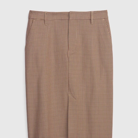 NWT Gap Checked High Rise Pencil Midi Skirt - Picture 4 of 8